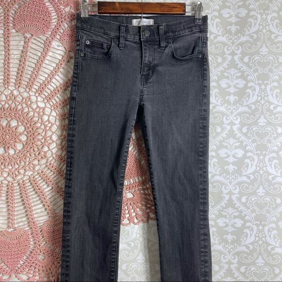 5/$30 Madewell Alley Straight Leg Jeans Washed Black 25 - Picture 3 of 5